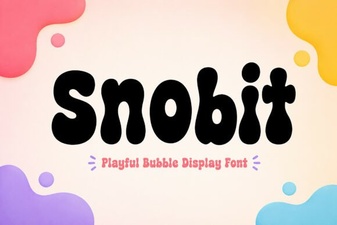 Snobit Font: Elegant Design for Modern Projects