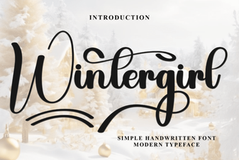 Wintergirl Font: Design Projects & Creative Ideas